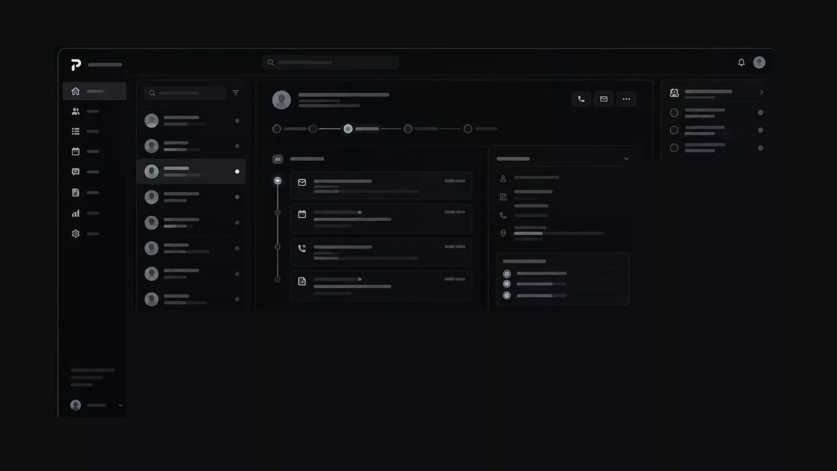 Indicator panels linked to one another through an AI processor